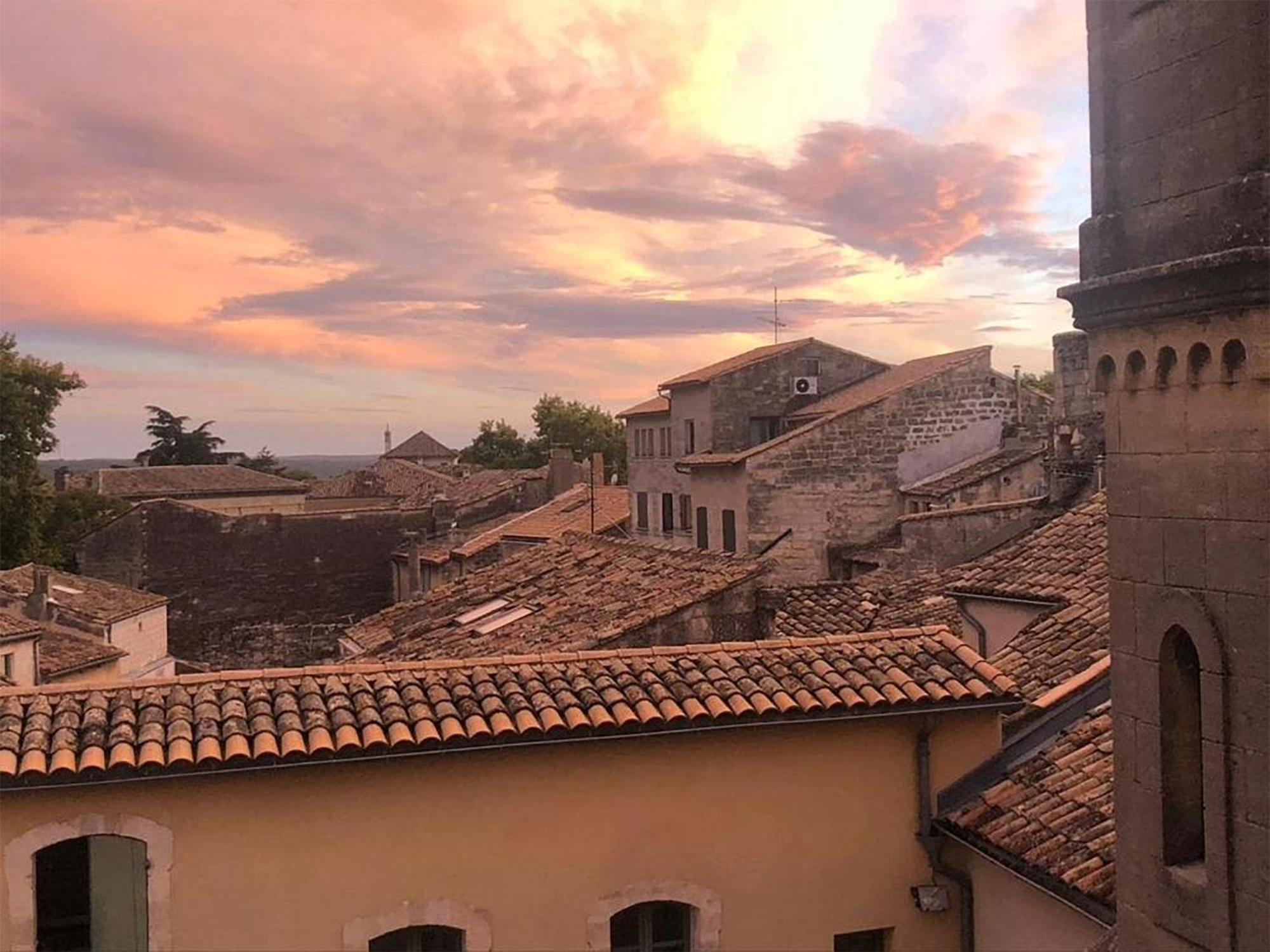 Chambre D'Hote Vue Exepitonnelle Uzès Esterno foto