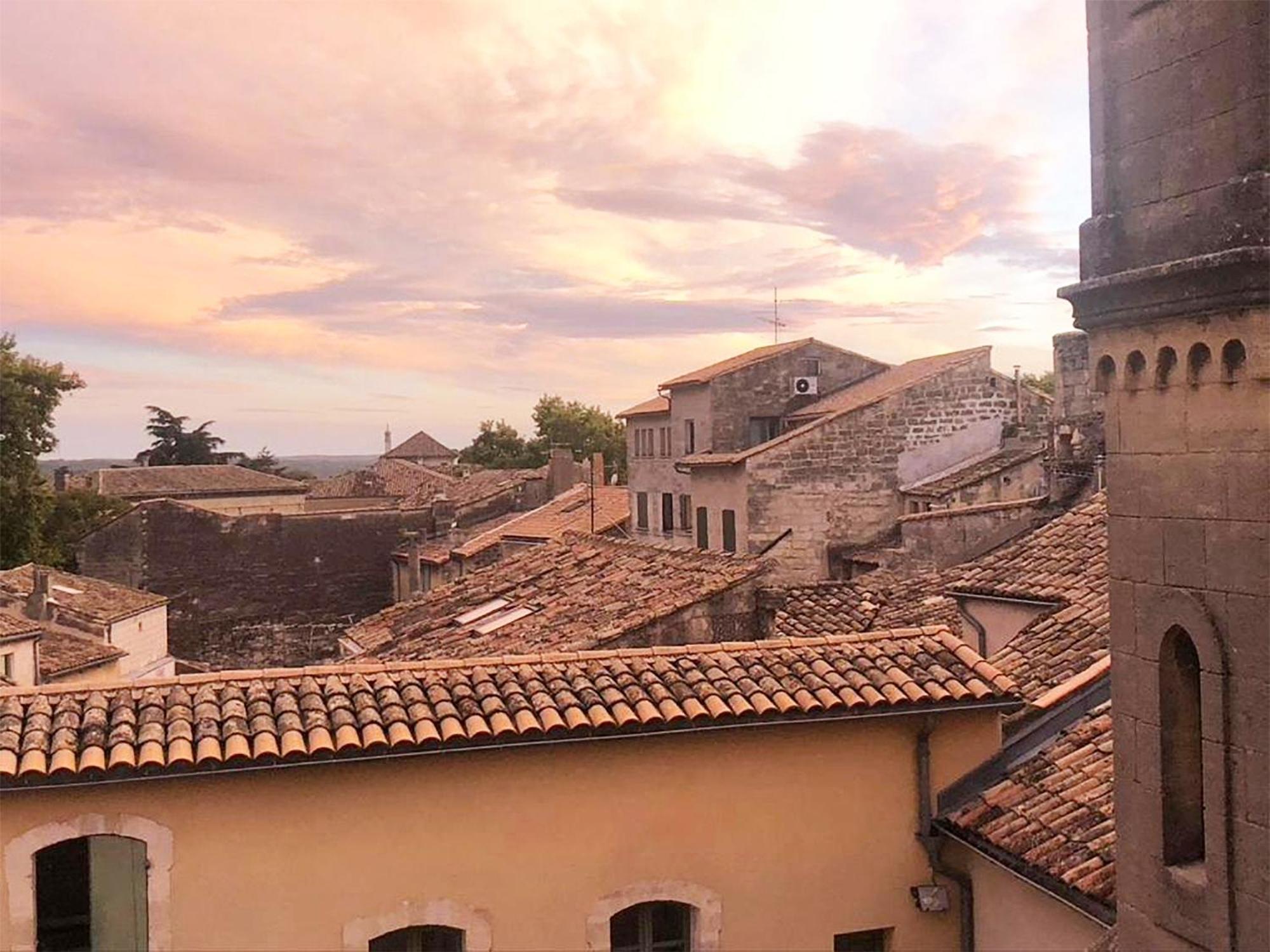 Chambre D'Hote Vue Exepitonnelle Uzès Esterno foto