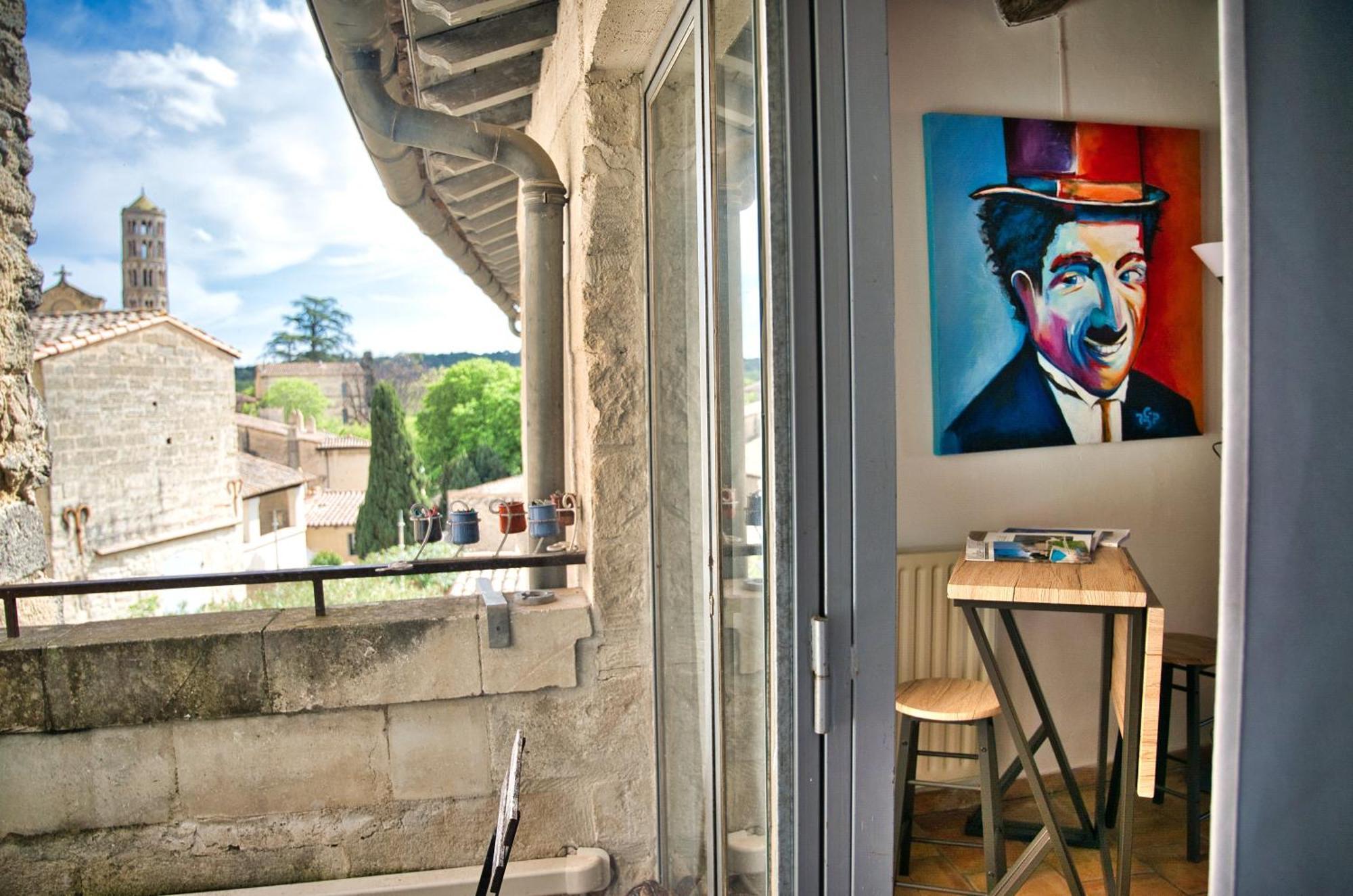 Chambre D'Hote Vue Exepitonnelle Uzès Esterno foto